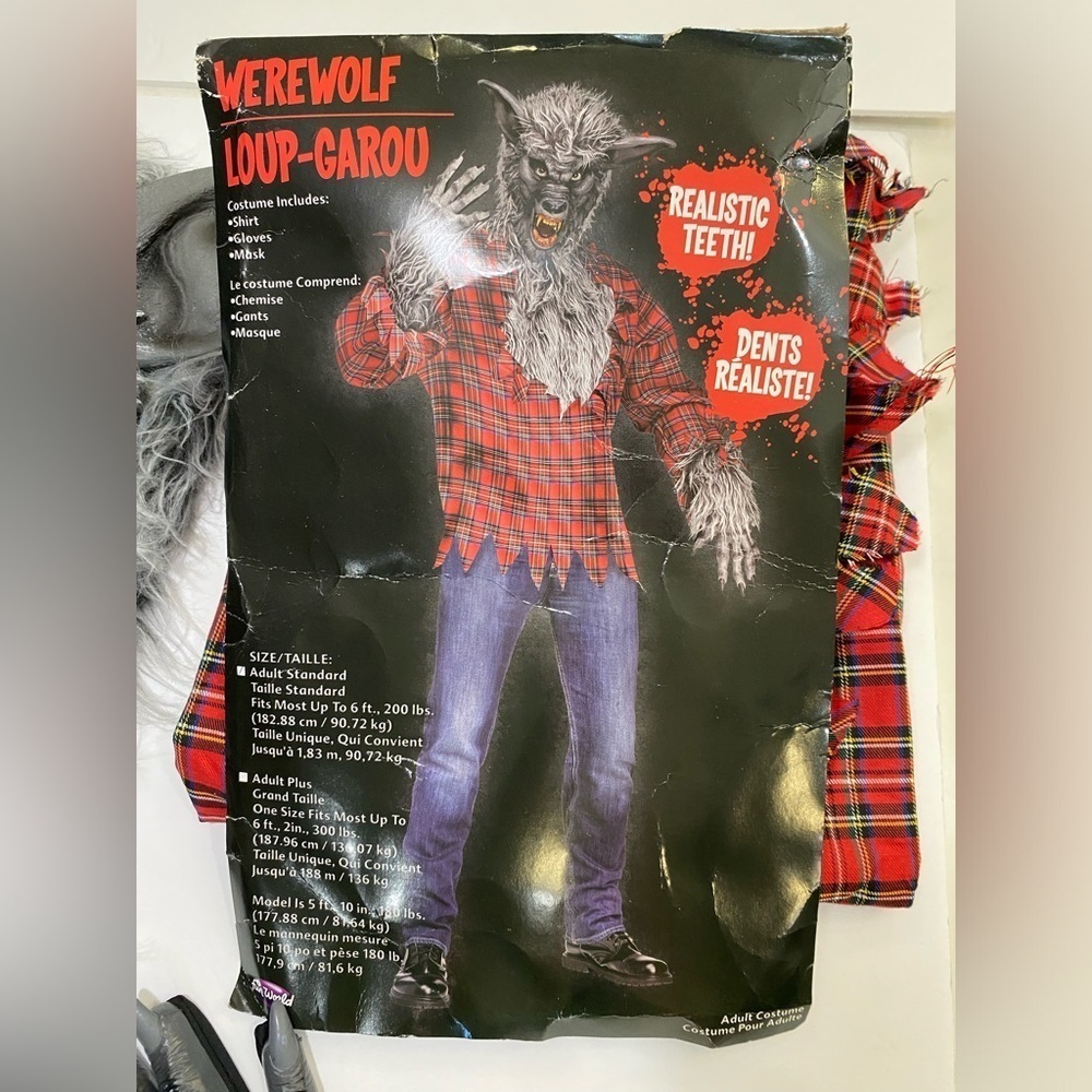 🚨SOLD🚨 Custom: Brown and red wolf man custom - Picture 3 of 5